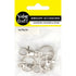 Silver Colour Key Rings with Swivel Clasp